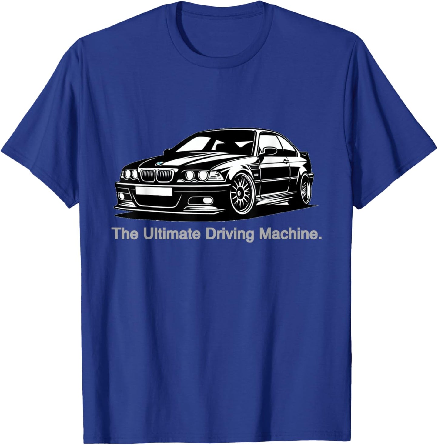 Ultimate Driving Machine Vintage Euro E46 3 Series T-Shirt - T-Shirt | Royal