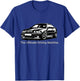 Ultimate Driving Machine Vintage Euro E46 3 Series T-Shirt - T-Shirt | Royal