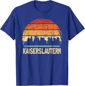 Kaiserslautern Skyline T-Shirt - T-Shirt | Royal