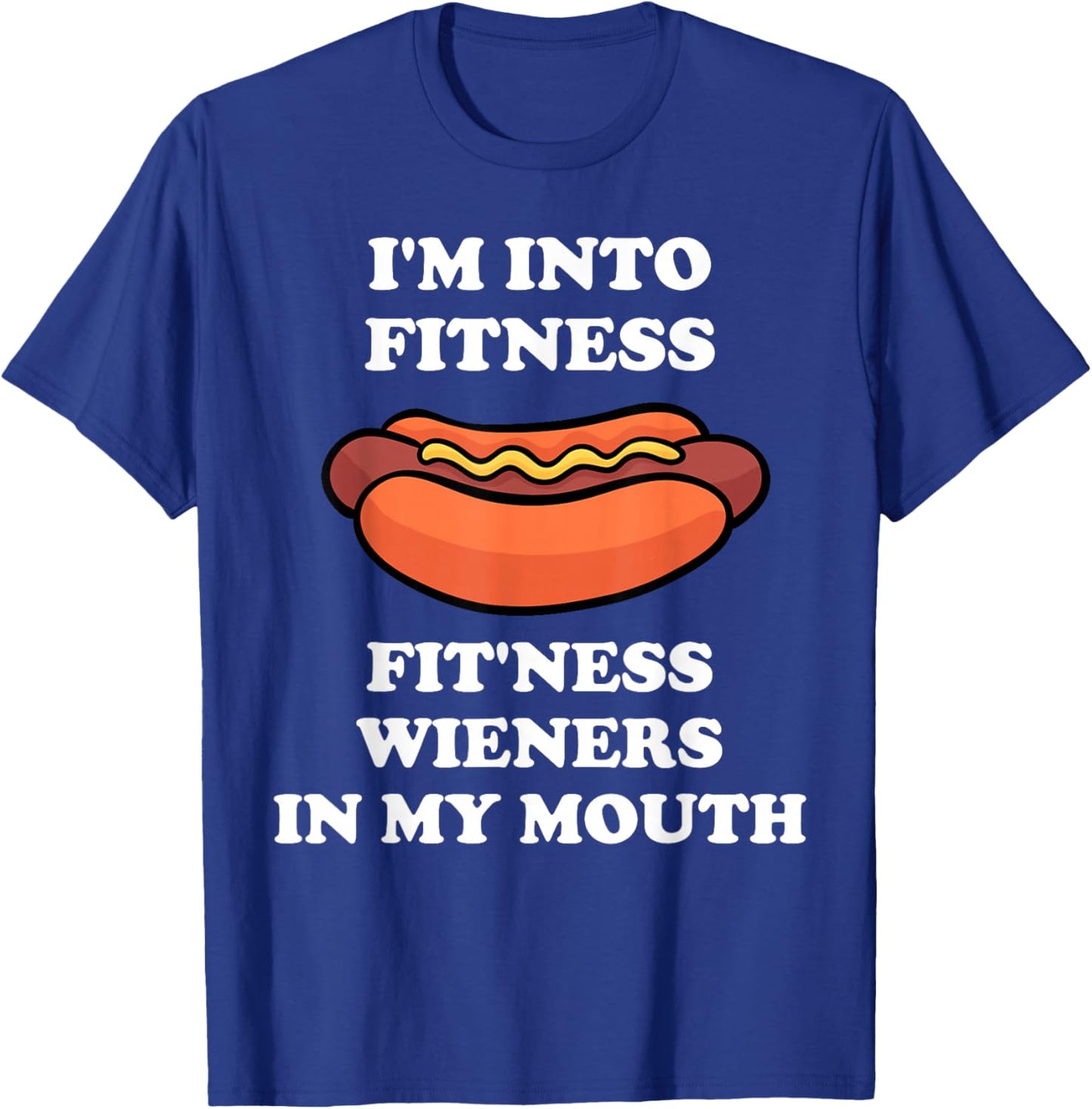4th of July Funny Inappropriate Hotdog Women T-Shirt - T-Shirt | Royal