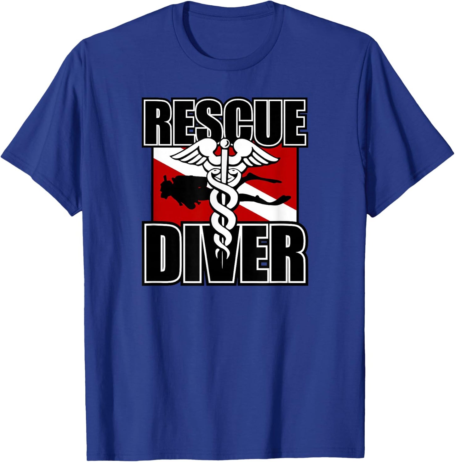 Rescue Diver T-Shirt - T-Shirt | Royal