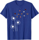 Poultry Farm Animal Farming Farmer Bird Dandelion Chicken T-Shirt - T-Shirt | Royal