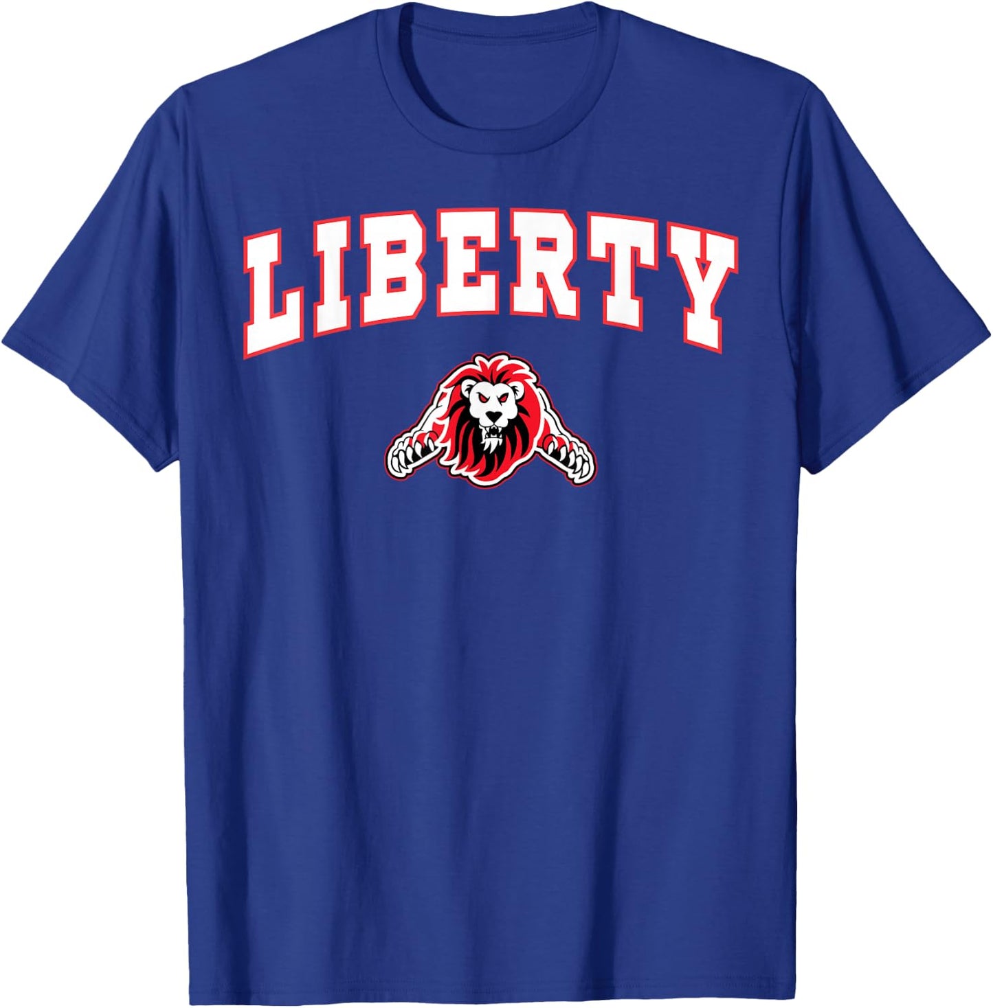 Liberty High School Lions C2 T-Shirt - T-Shirt | Royal