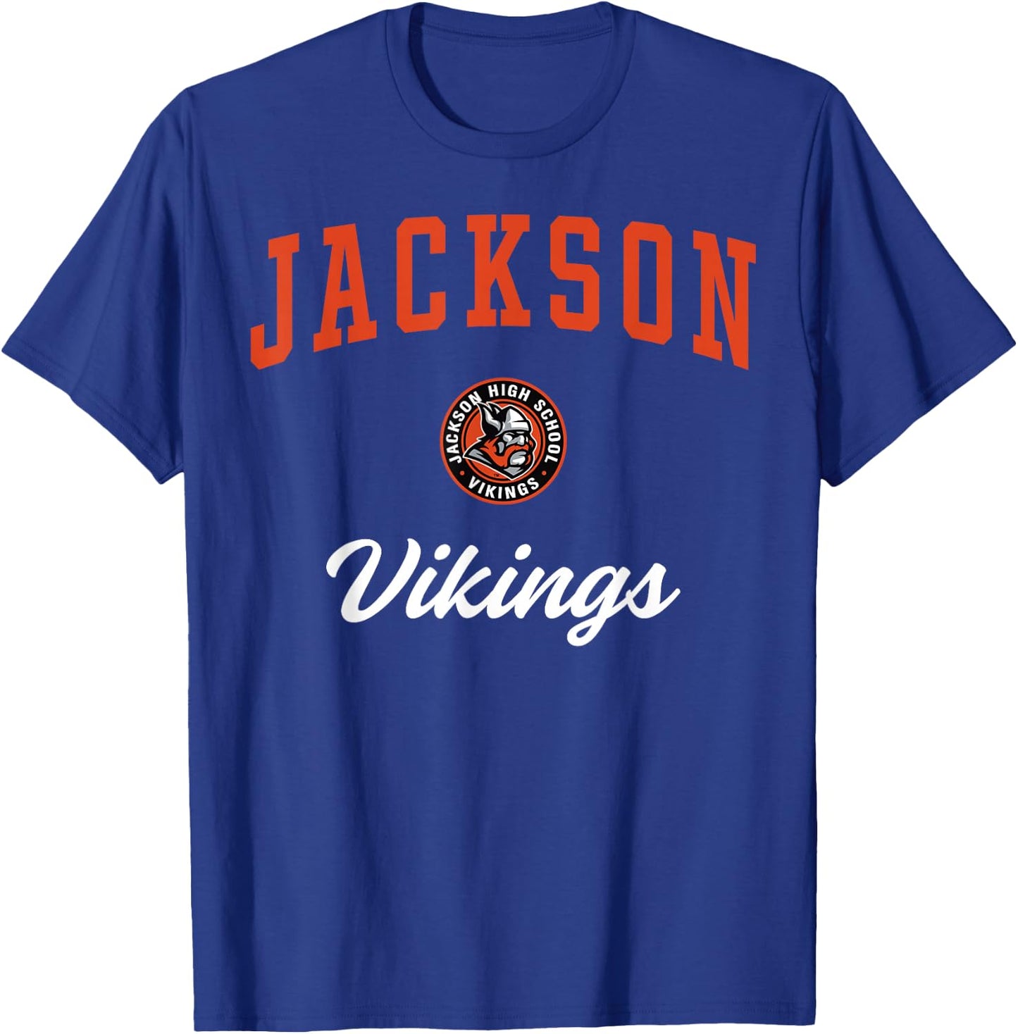 Jackson High School Vikings T-Shirt - T-Shirt | Royal