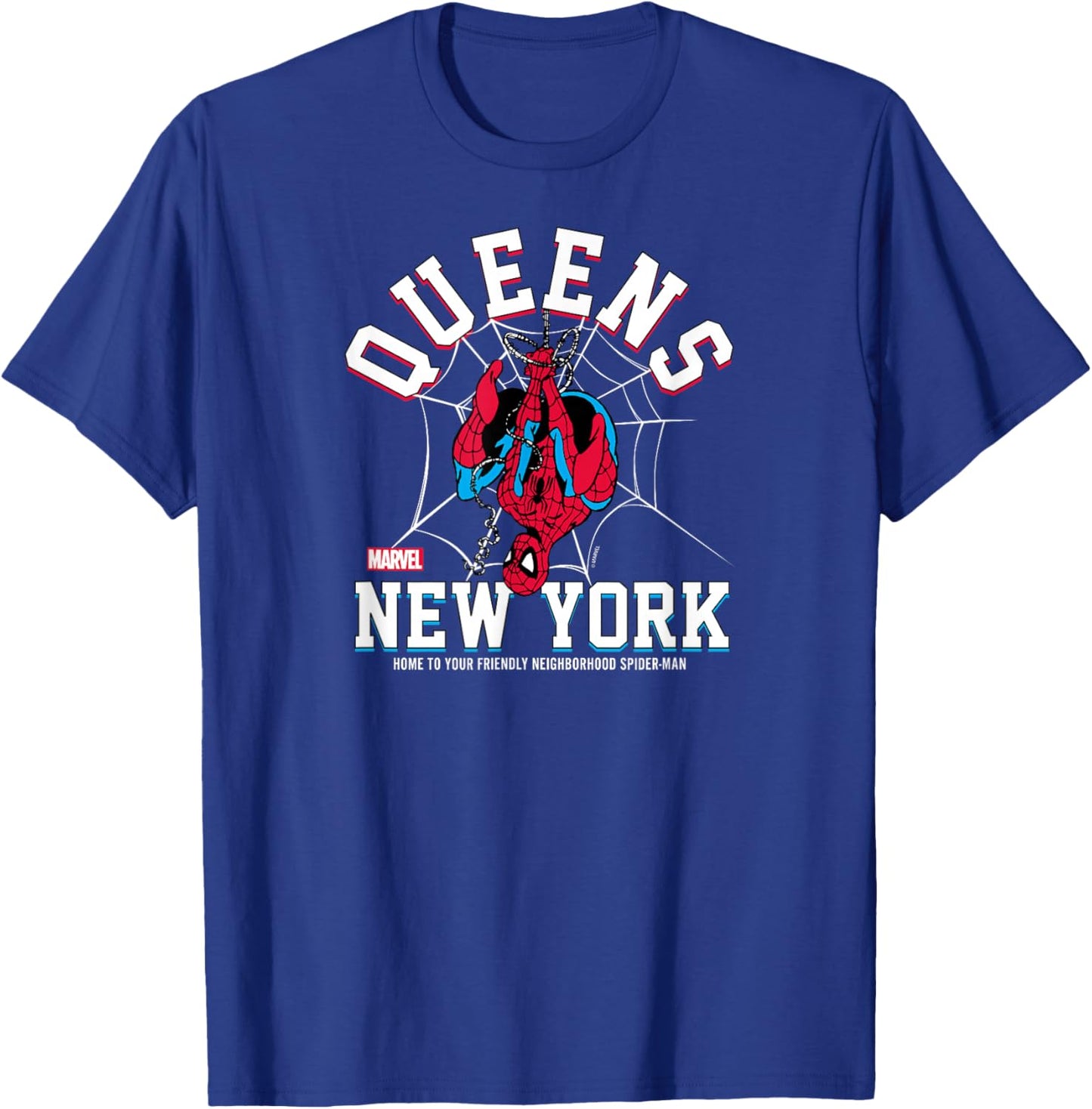Spider-Man - Collegiate T-Shirt - T-Shirt | Royal