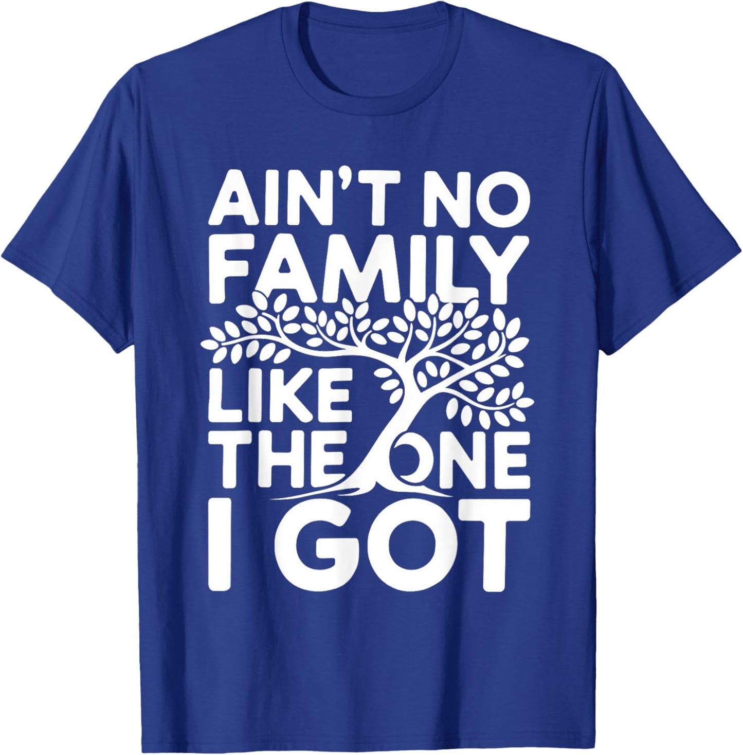 Ain't No Family Like The One I Got Shirt Family Reunion T-Shirt - T-Shirt | Royal
