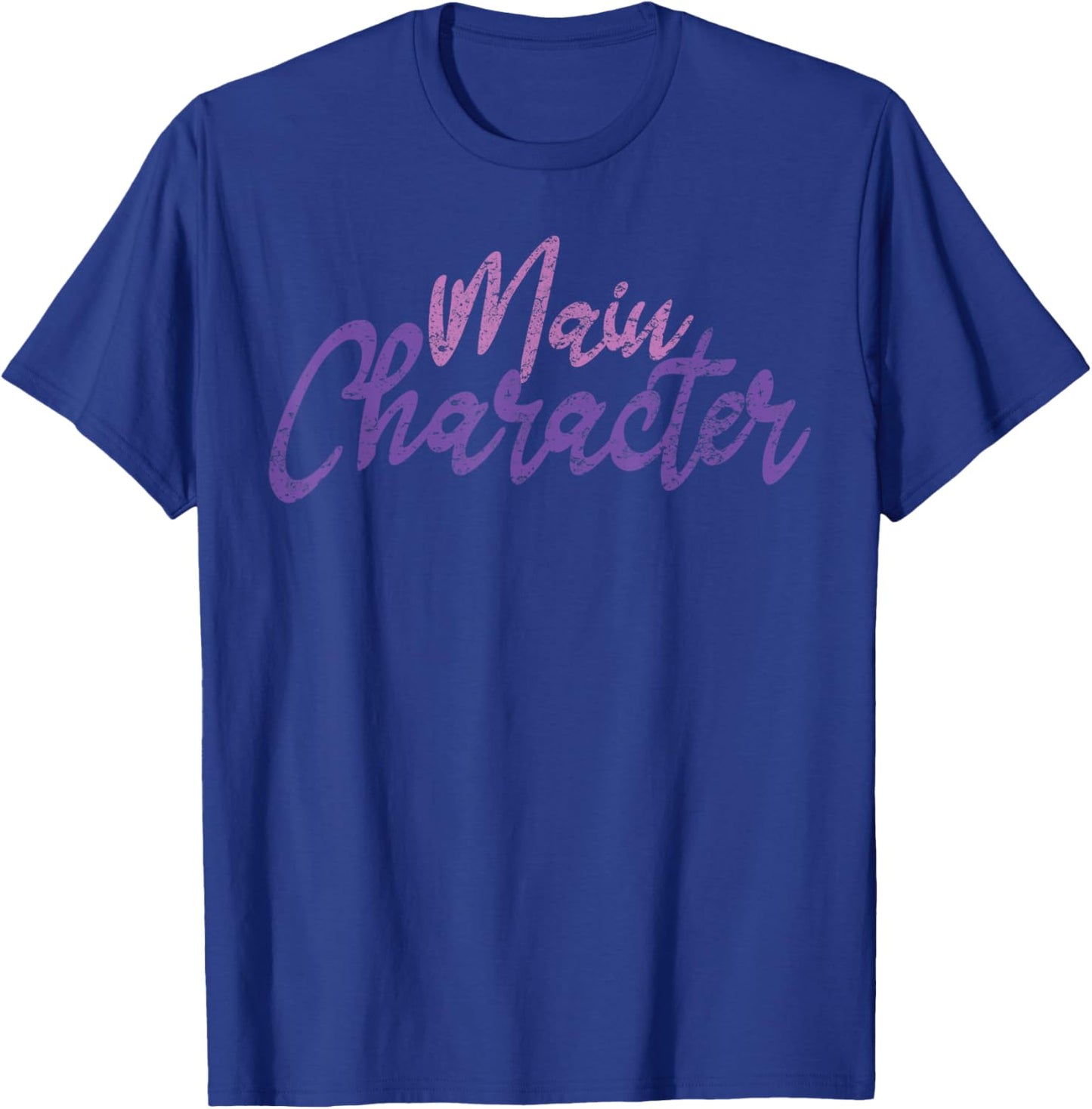 Cool Writing Character main protagonist T-Shirt - T-Shirt | Royal
