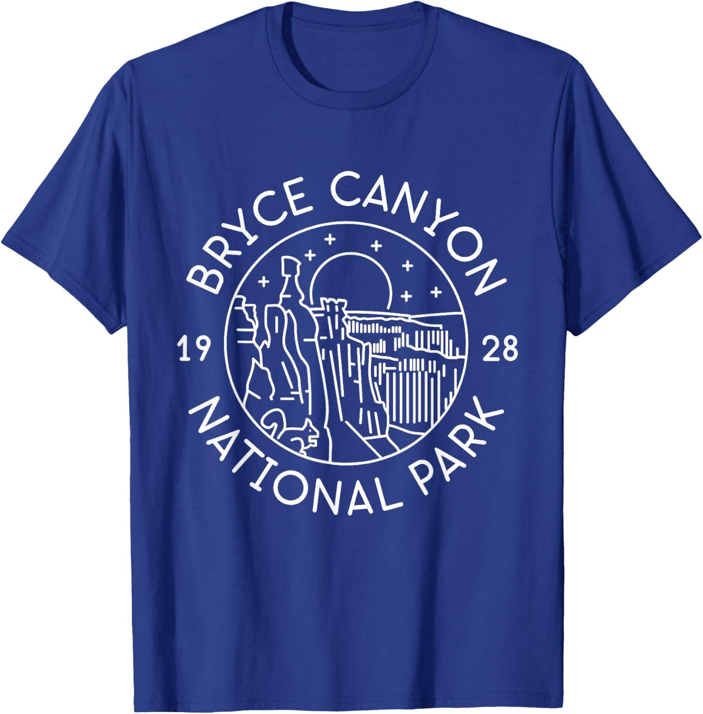 Bryce Canyon National Park 1928 Utah T-Shirt - T-Shirt | Royal