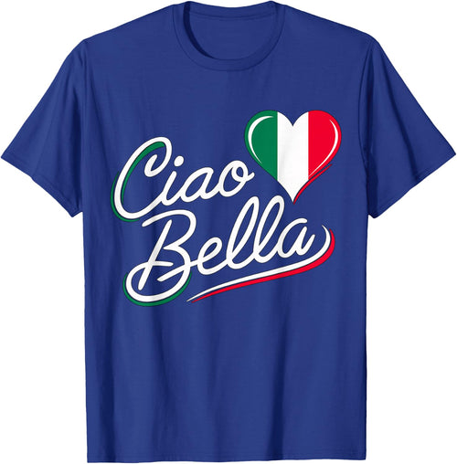 Ciao Bella Italian Italy Flag