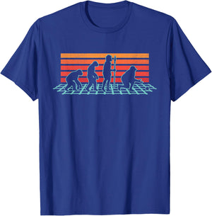 Bocce Retro Vintage 80s Style Bocci Funny Gift T-Shirt - T-Shirt | Royal