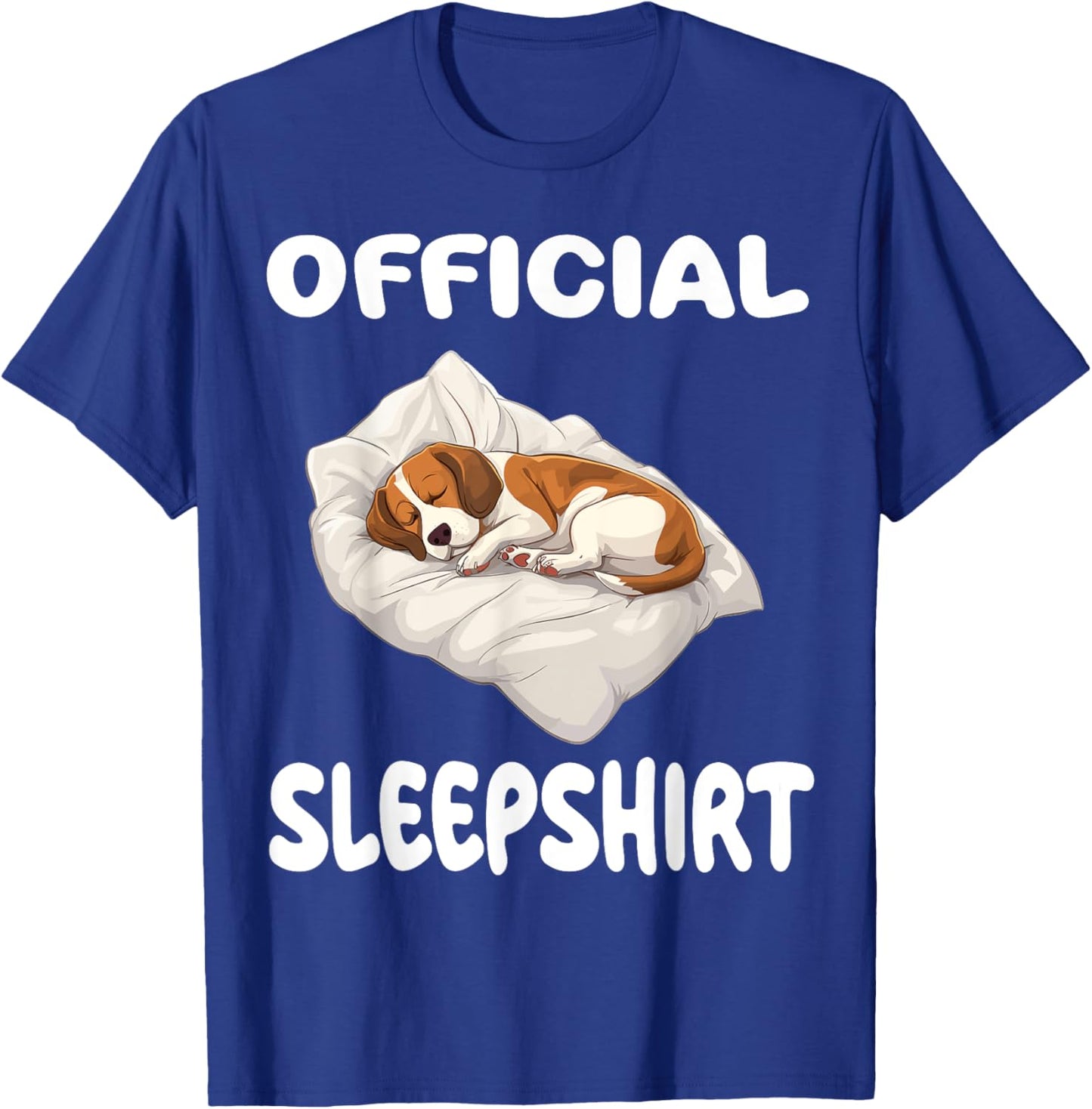 Beagle Dog Official Sleepshirt Pajamas Nightgown Men Women Kids T-Shirt - T-Shirt | Royal