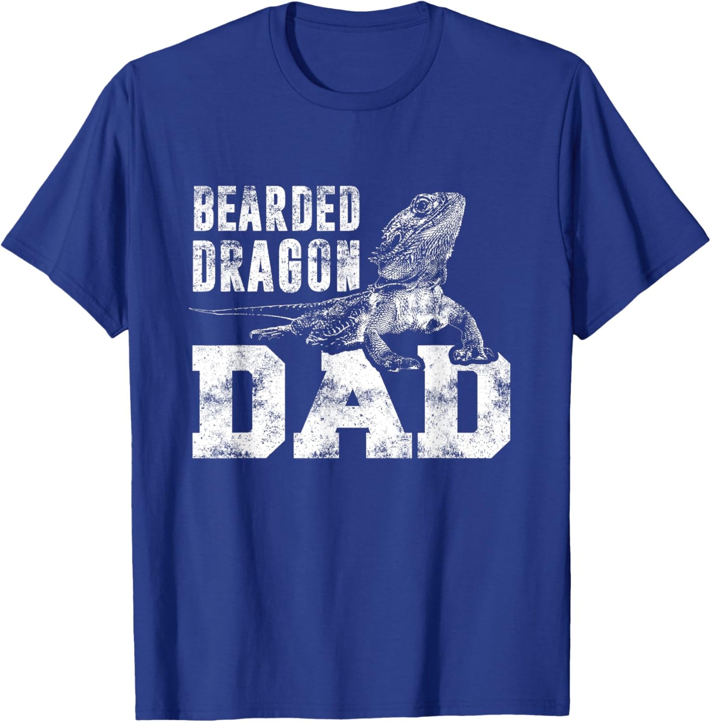 Bearded Dragons Agamen Lizards Bearded Dragon Father T-Shirt - T-Shirt | Royal