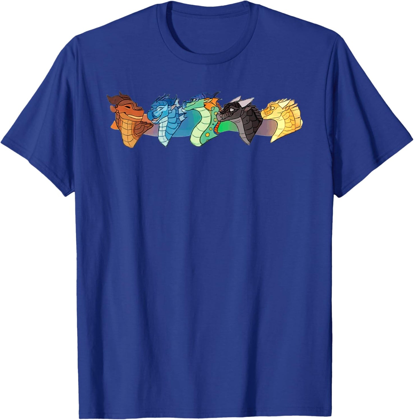 Wing of Fires Legends Fathom Darkstalker Clearsight T-Shirt - T-Shirt | Royal
