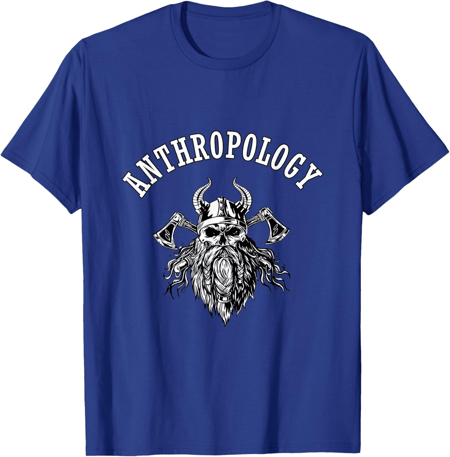 Funny Anthropology Shirt Skeleton Anthropologist Ax cleaver T-Shirt - T-Shirt | Royal