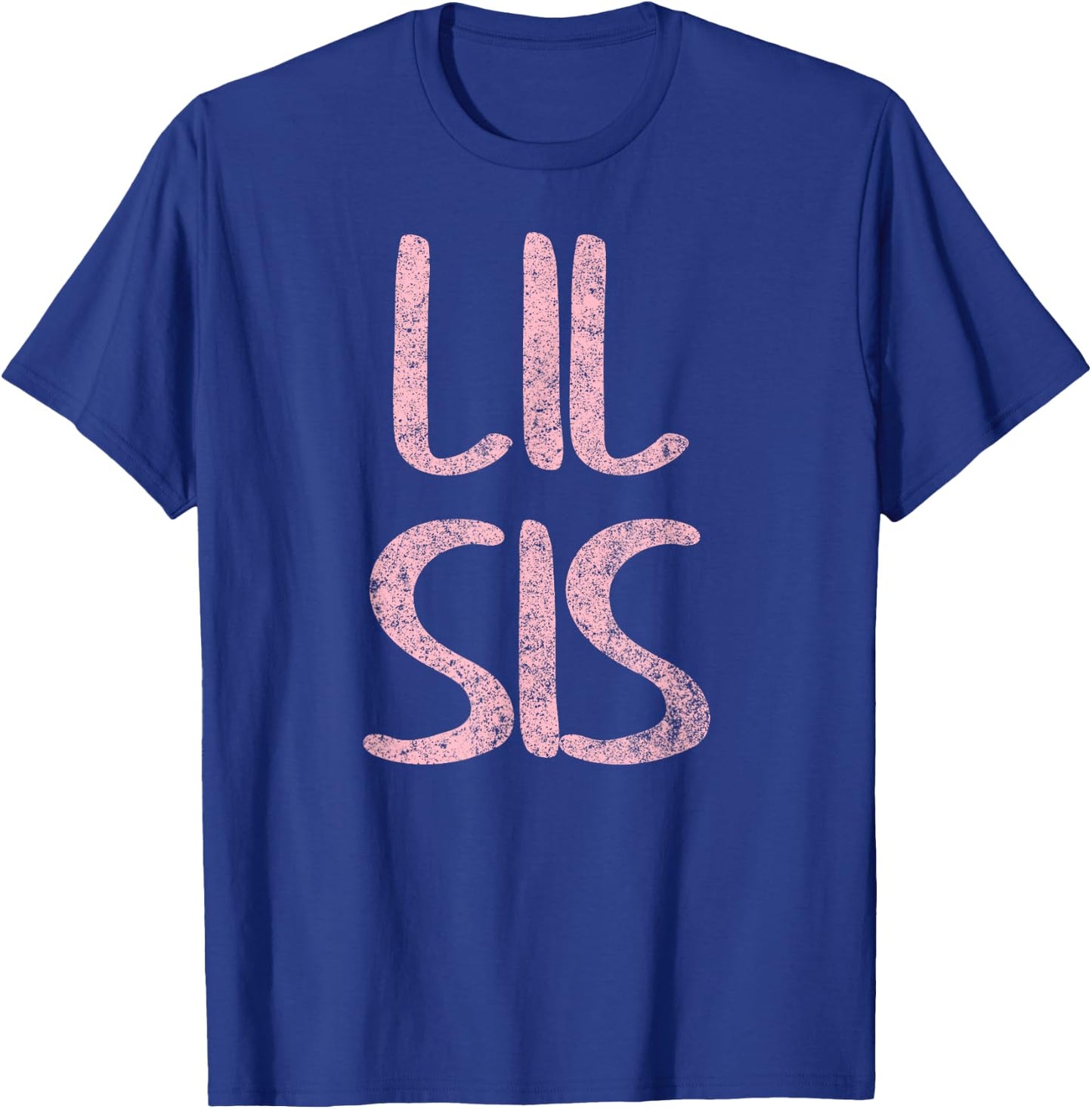Cute Matching Siblings Brother Sister Gift Lil Sis T-Shirt - T-Shirt | Royal