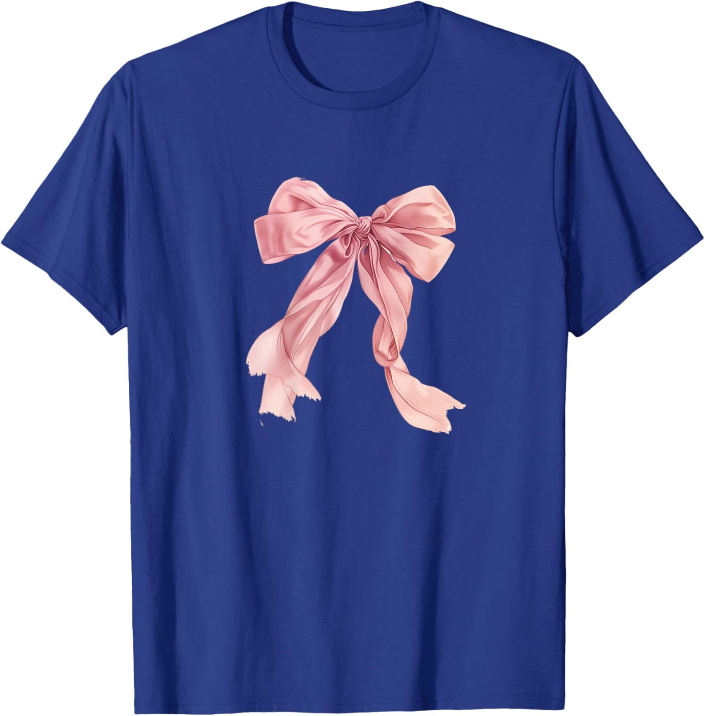 Baby Pink Bow Cute Coquette y2k Clean Girl Aesthetic Women T-Shirt - T-Shirt | Royal