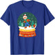 Blippi Christmas Skating Snow Globe T-Shirt - T-Shirt | Royal