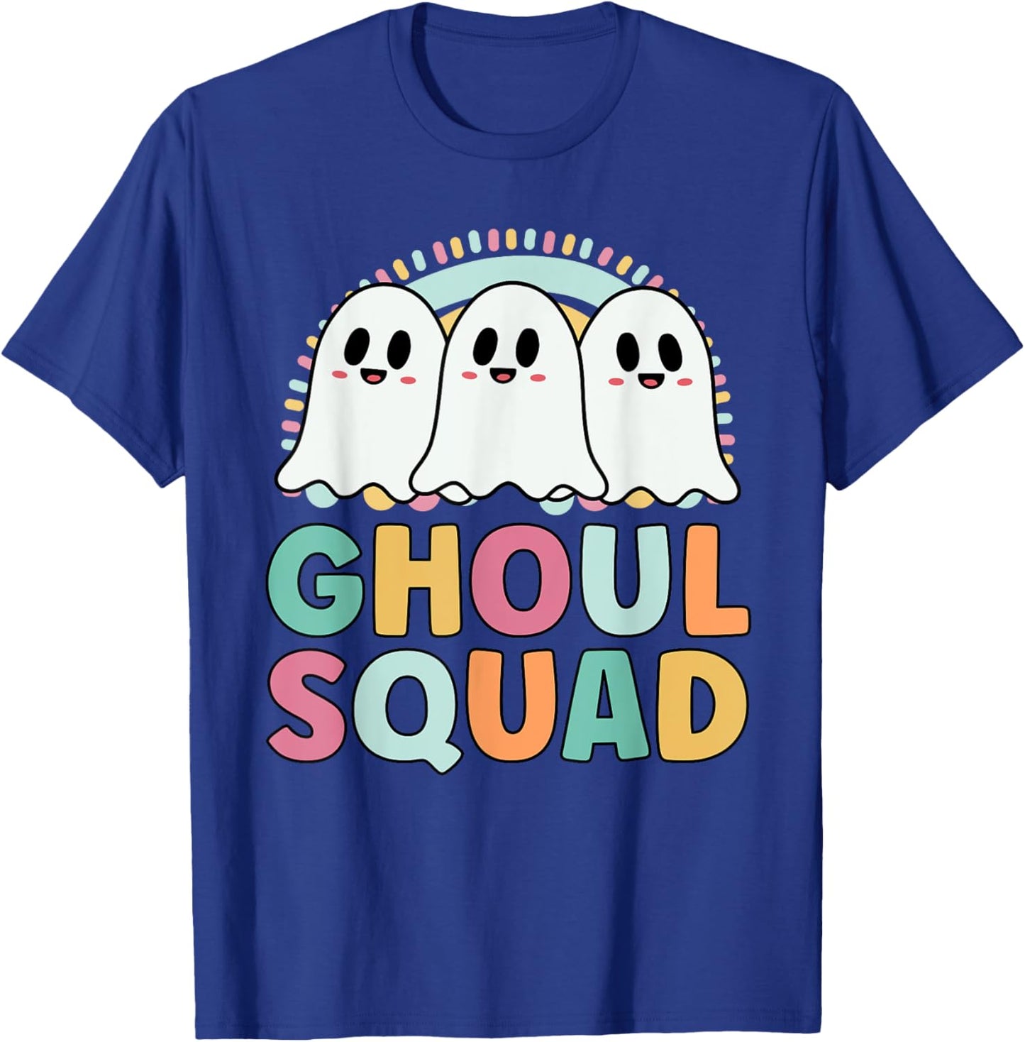 Ghoul Squad Funny Matching For Girls Halloween T-Shirt - T-Shirt | Royal