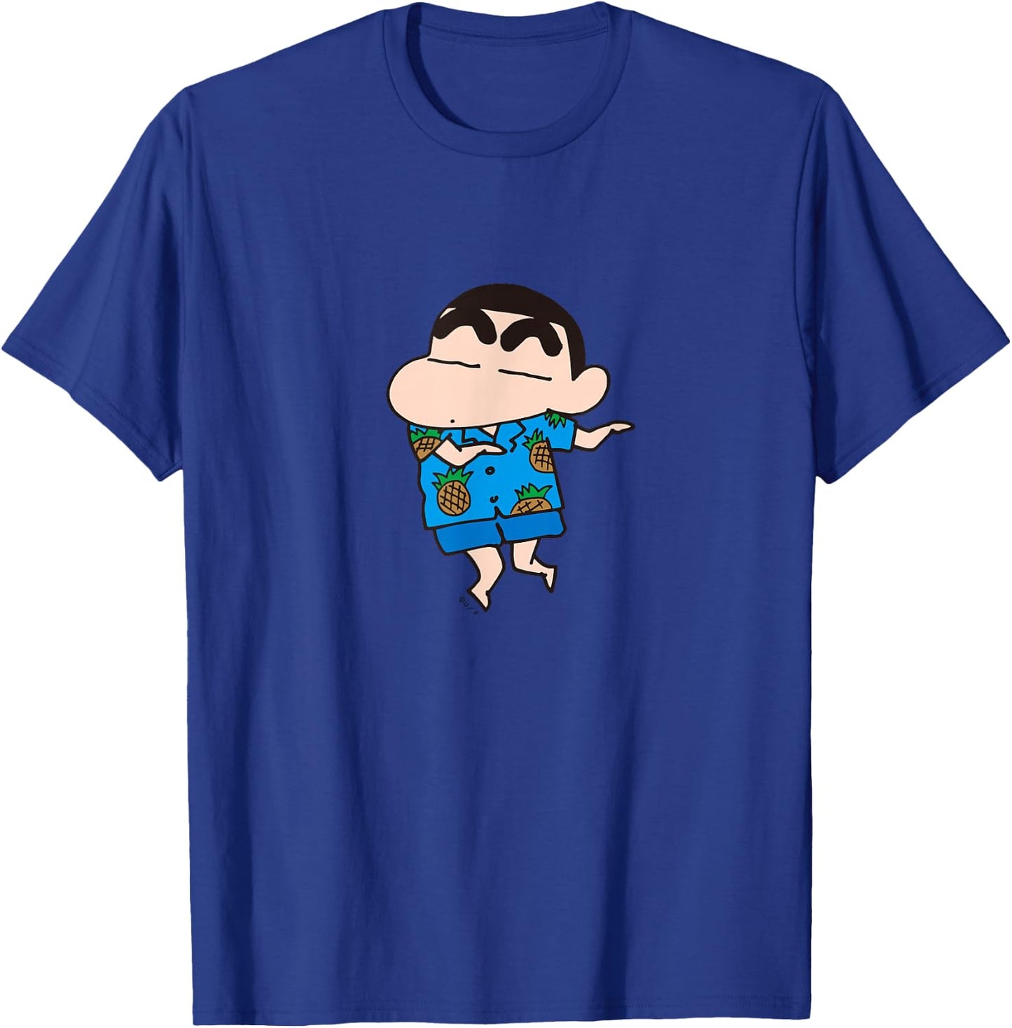 【Manga】Crayon Shin-chan Aloha Shin-chan T-Shirt - T-Shirt | Royal
