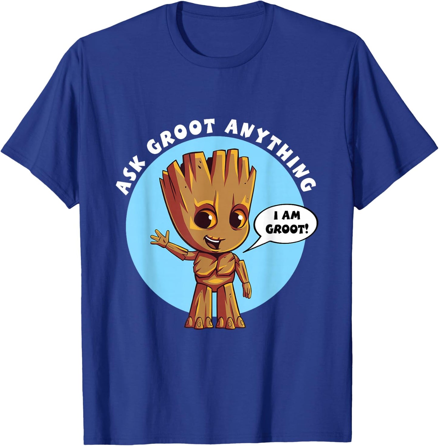 Marvel Ask Groot Anything I am Groot T-Shirt - T-Shirt | Royal