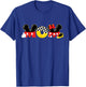 Disney Mickey Mouse & Minnie Mouse Mom Mother’s Day Birthday T-Shirt - T-Shirt | Royal