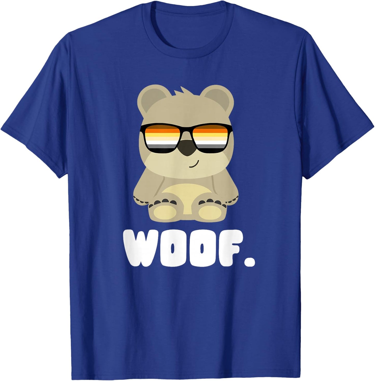 Woof - CSD Bears Gay T-Shirt - T-Shirt | Royal