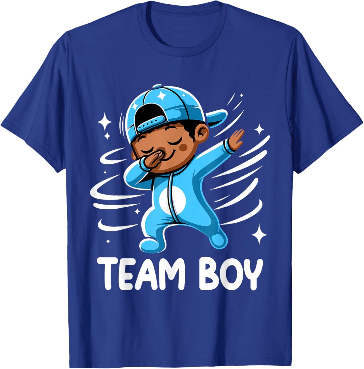 Gender Reveal Party Team Boy Baby Announcement T-Shirt - T-Shirt | Royal
