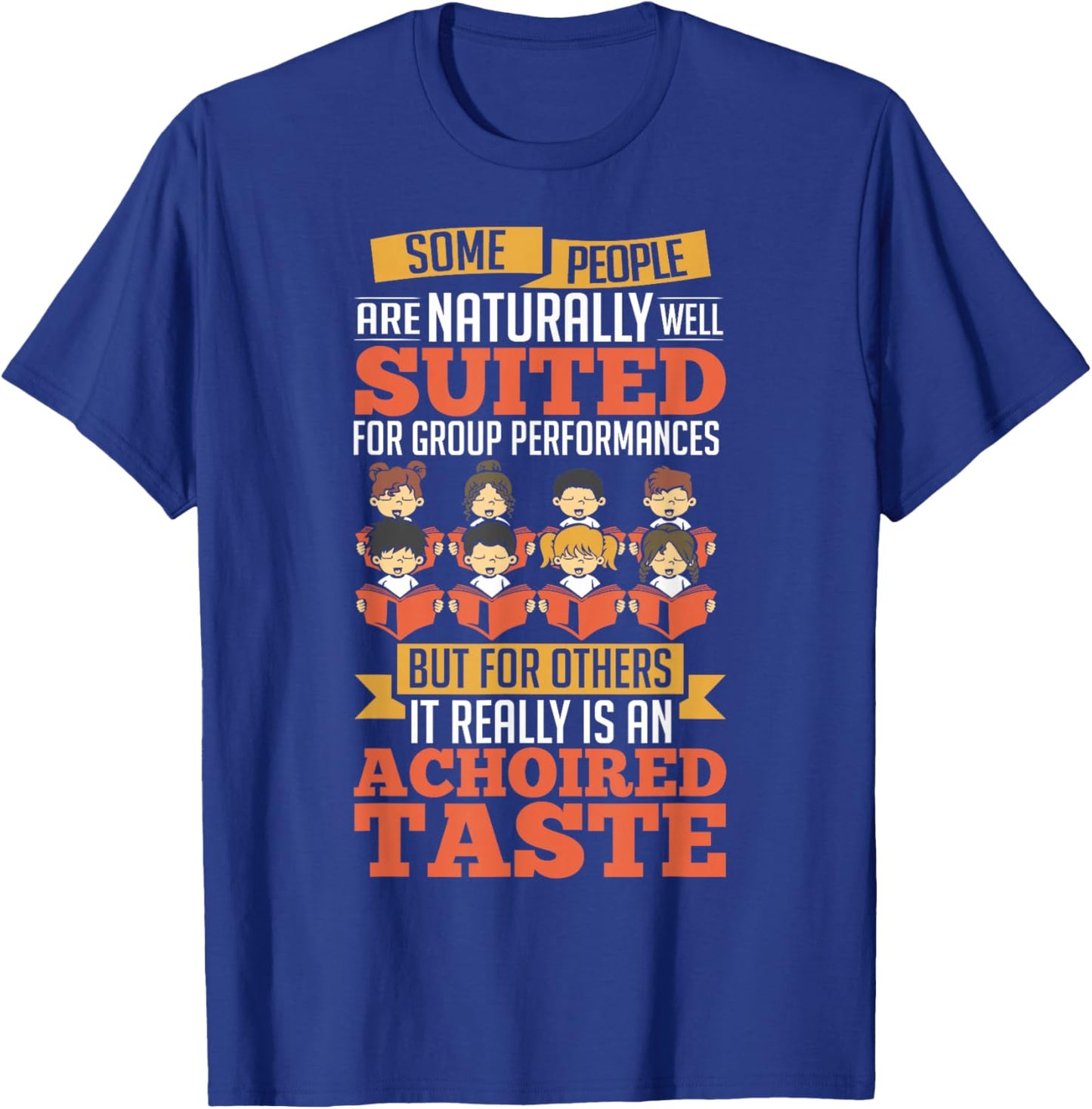 Chorus Group Choir Music Chorus Outfit Chorus Teacher Choir T-Shirt - T-Shirt | Royal