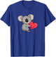 Koala Conservation Support Wildlife with Adorable Koala Bear T-Shirt - T-Shirt | Royal