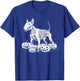 Bull Terrier Skeleton Birthday Halloween Kids T-Shirt - T-Shirt | Royal