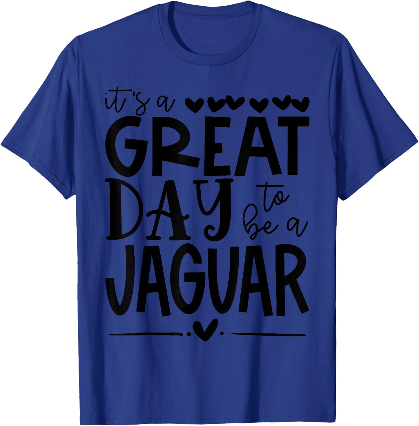 Jaguars Teacher School Sports Fan Team Spirit Great Day T-Shirt - T-Shirt | Royal