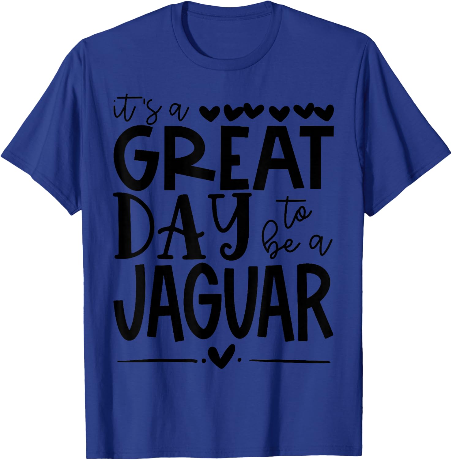 Jaguars Teacher School Sports Fan Team Spirit Great Day T-Shirt - T-Shirt | Royal