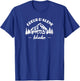 Coeur d'Alene Idaho Vintage Mountain T-Shirt - T-Shirt | Royal