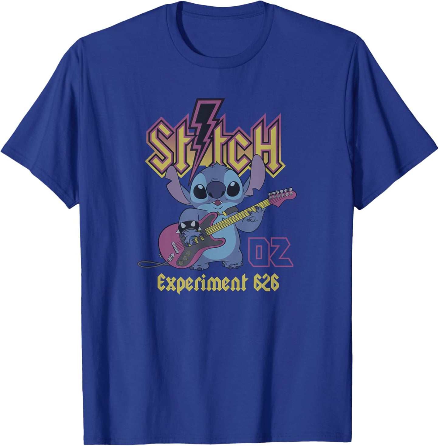 Disney Lilo & Stitch Rock Concert Experiment 626 Band T-Shirt - T-Shirt | Royal