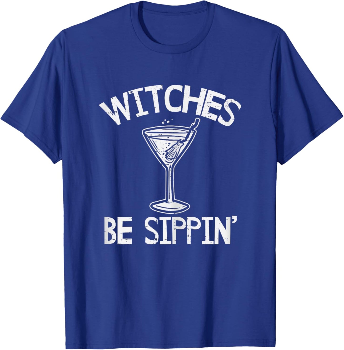 Halloween Witches Be Sippin Funny Costume Party Mom Women T-Shirt - T-Shirt | Royal