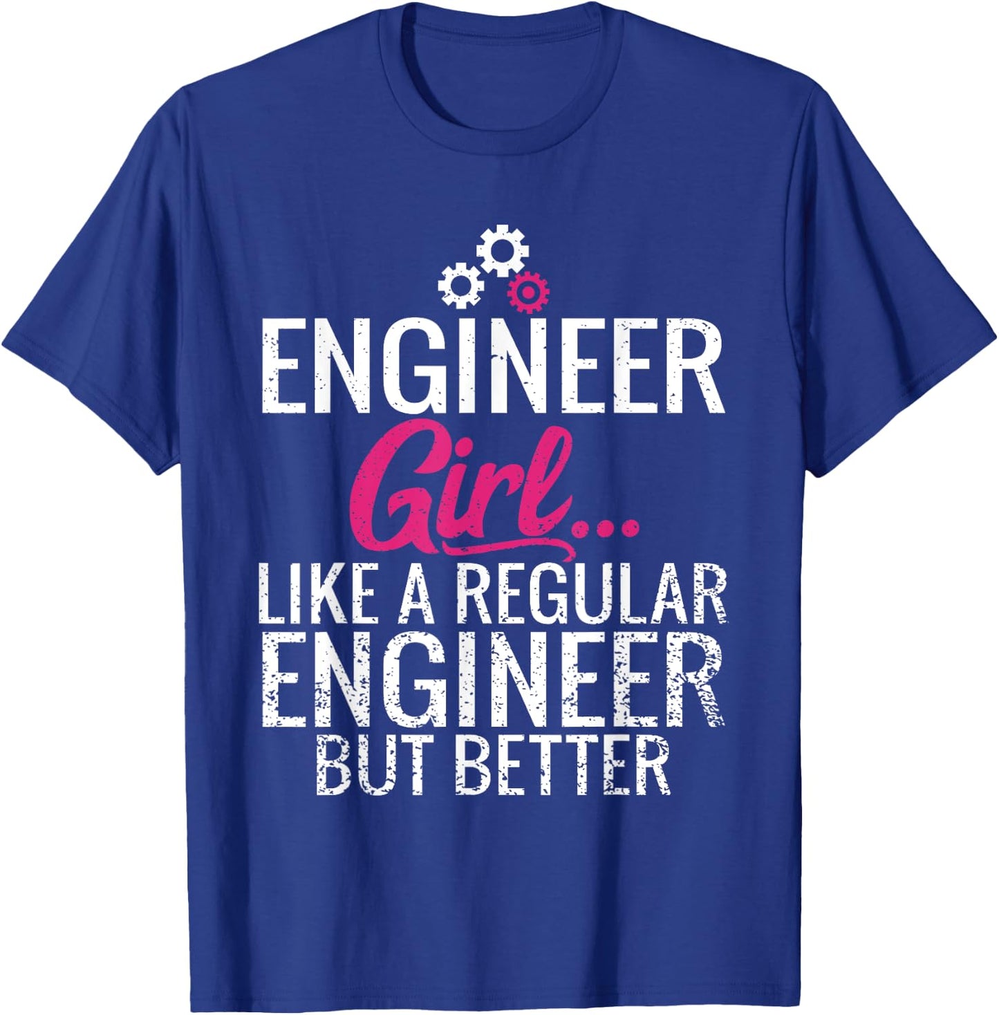 Funny Vintage Mechanical Engineering Student But Better T-Shirt - T-Shirt | Royal