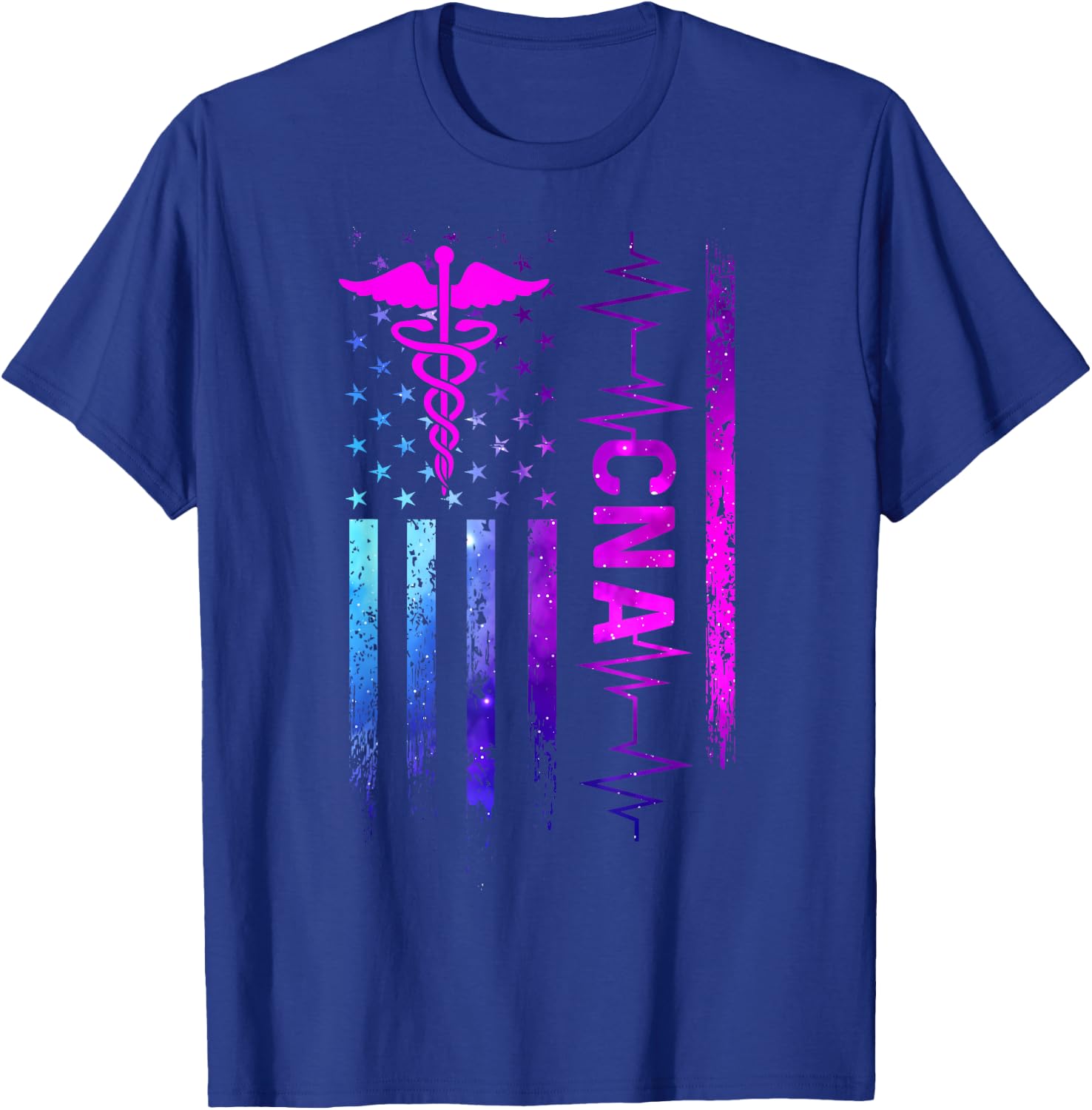CNA Job Certified Nursing Assistant T-Shirt - T-Shirt | Royal