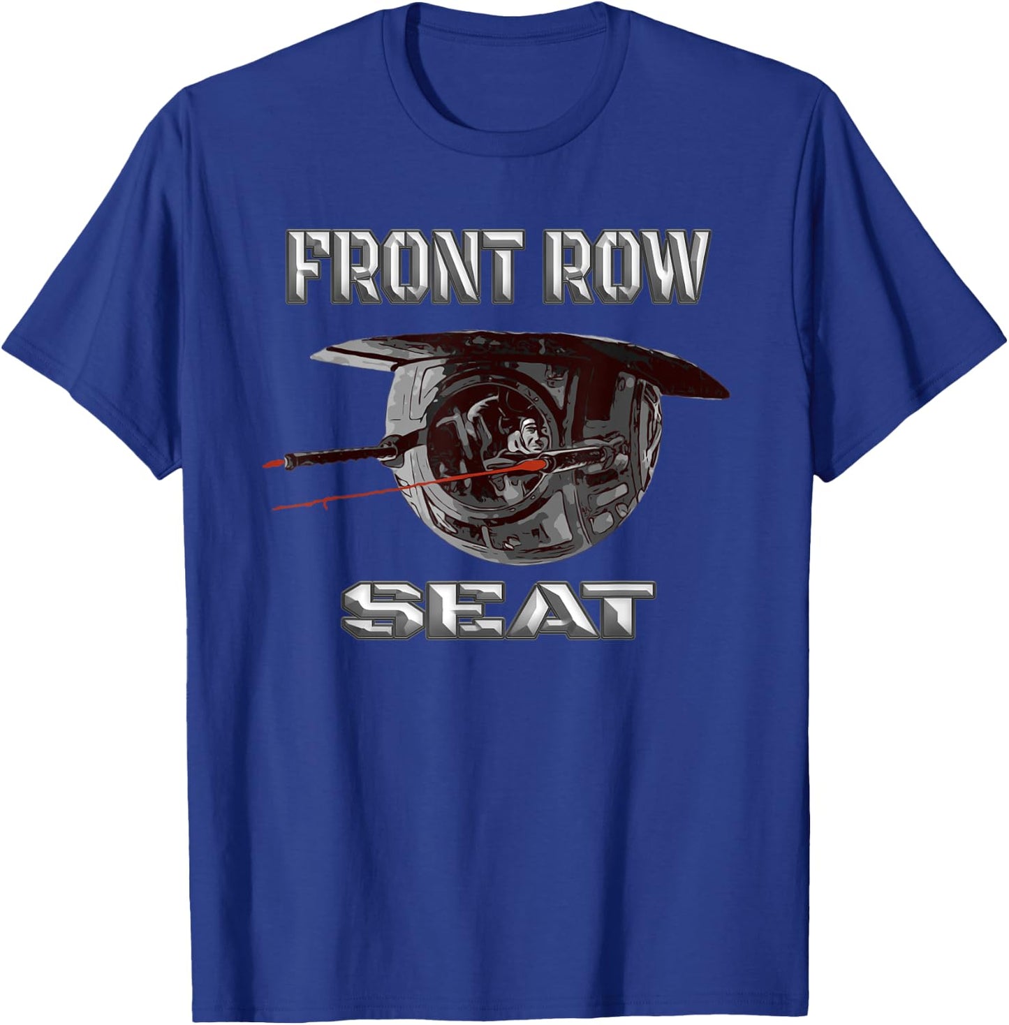 B-24 Bomber Ball Turret WW2 Warbird T-Shirt - T-Shirt | Royal