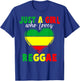 Reggae Fan Just A Girl Who Loves Reggae Lovers Reggae Music T-Shirt - T-Shirt | Royal