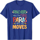 Paraeducator SPED Teacher Paraprofessional Paraeducator T-Shirt - T-Shirt | Royal