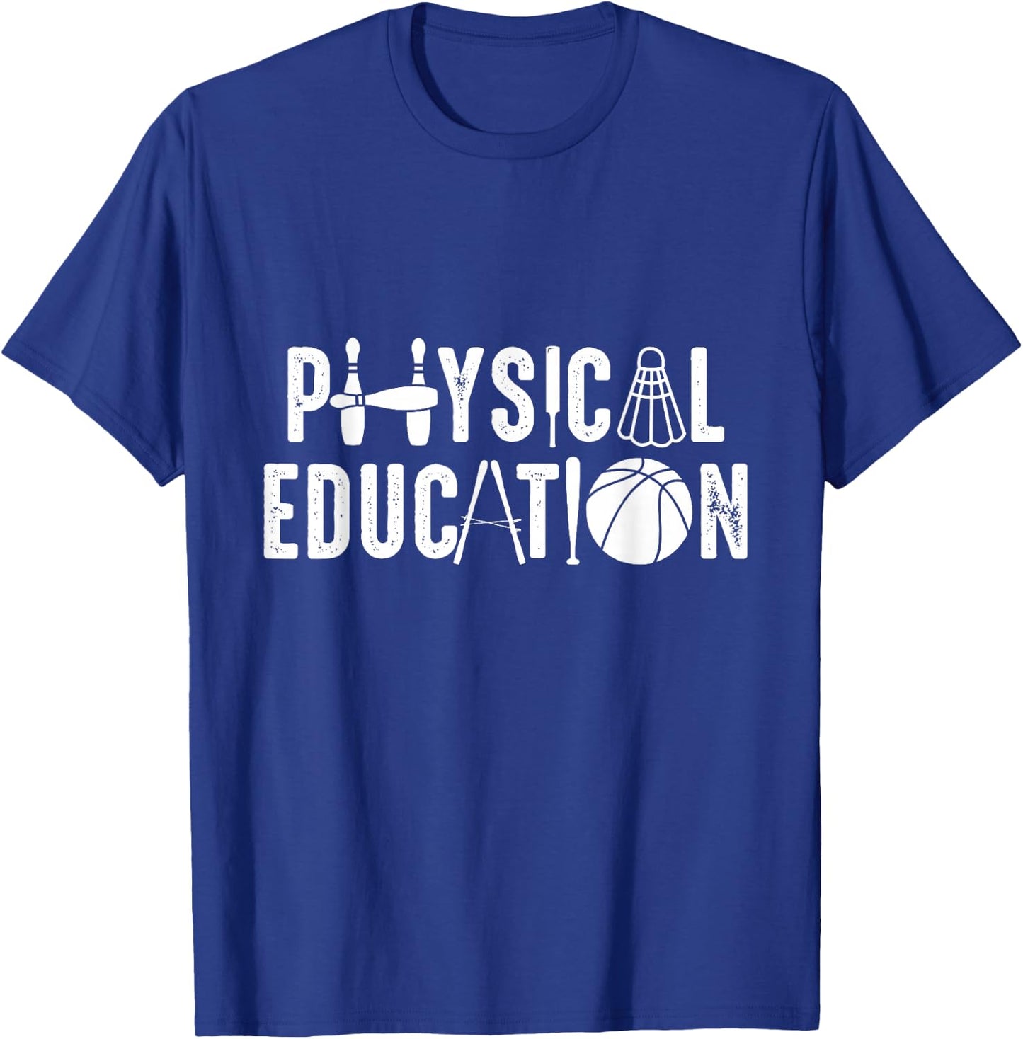 Physical Education Teacher Favorite Basketball Teaching T-Shirt - T-Shirt | Royal