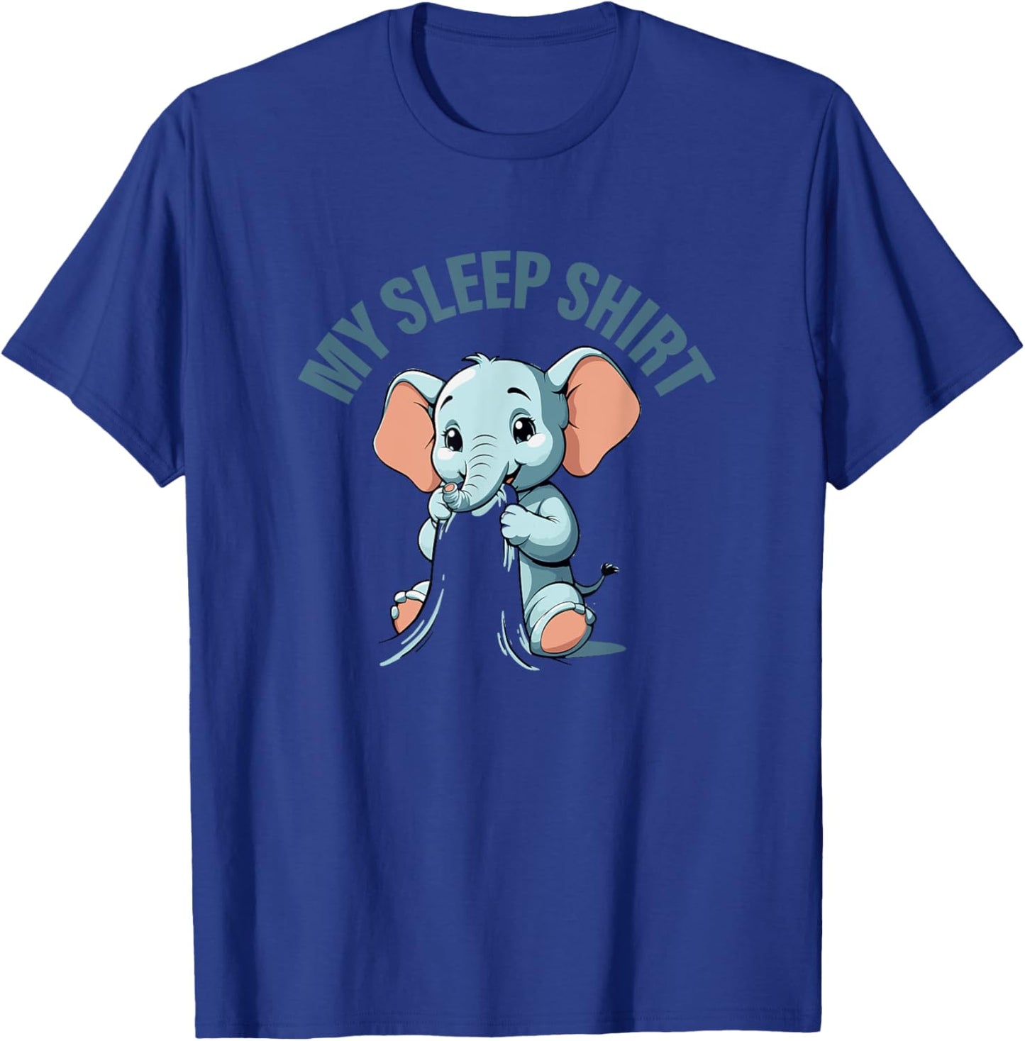 My Sleep Shirt Elephant Pyjamas Pajamas Nightshirt Elephant T-Shirt - T-Shirt | Royal