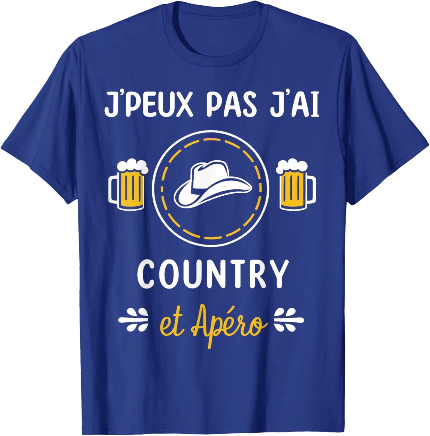 I Can't Have Country , Black, S T-Shirt - T-Shirt | Royal