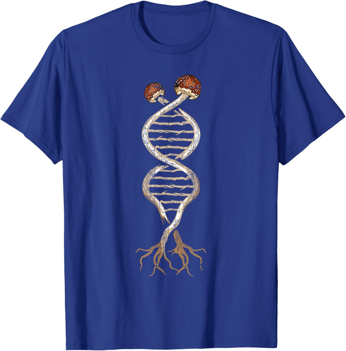 Mushroom Collector Mushroom Collector Gift DNA T-Shirt - T-Shirt | Royal