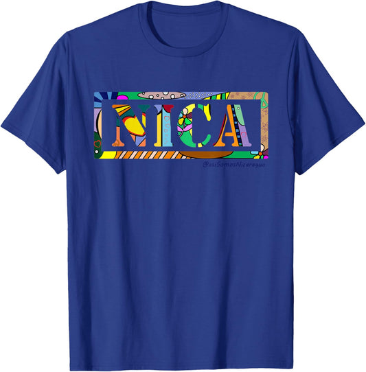 Nica Art, Asi Somos Nicaragua T-Shirt - T-Shirt | Royal