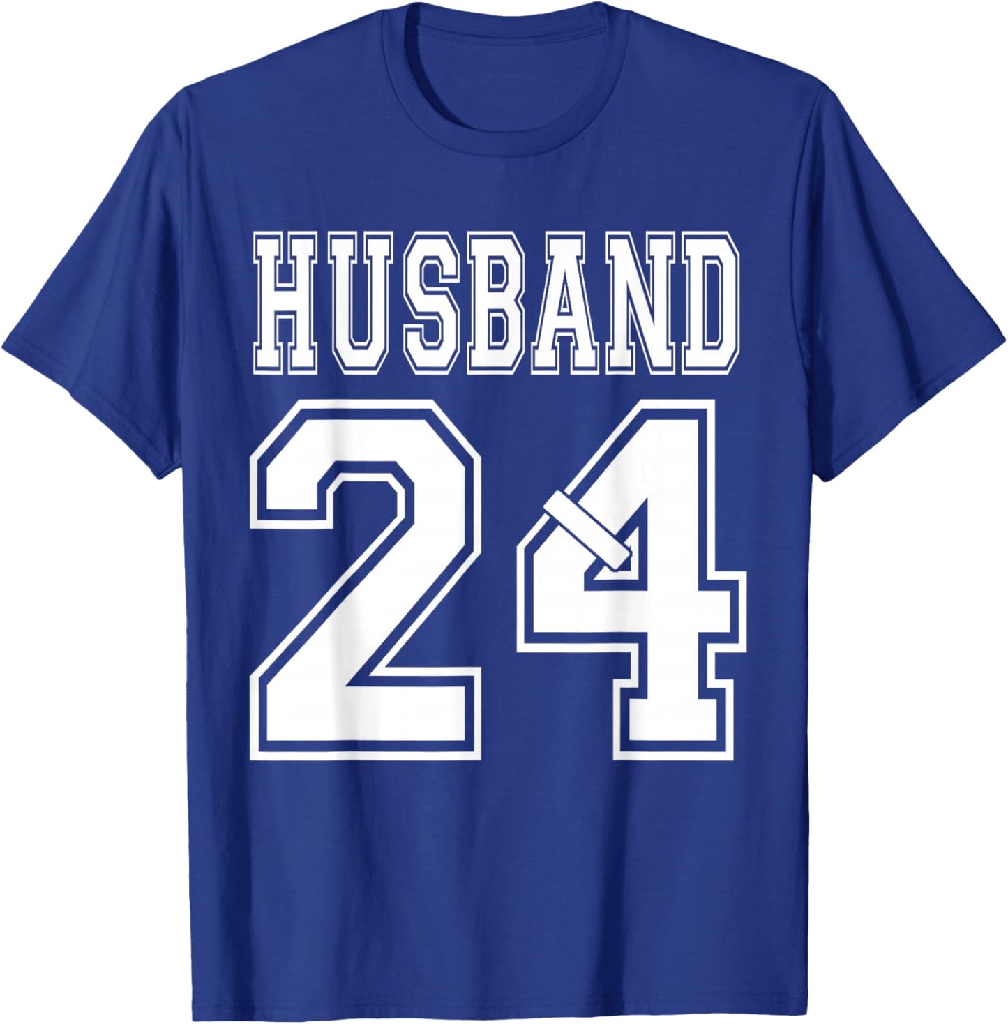 2024 Husband Wife Matching Engagement Party Honeymoon T-Shirt - T-Shirt | Royal