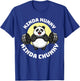 Kinda Hunky Kinda Chunky Panda Design T-Shirt - T-Shirt | Royal