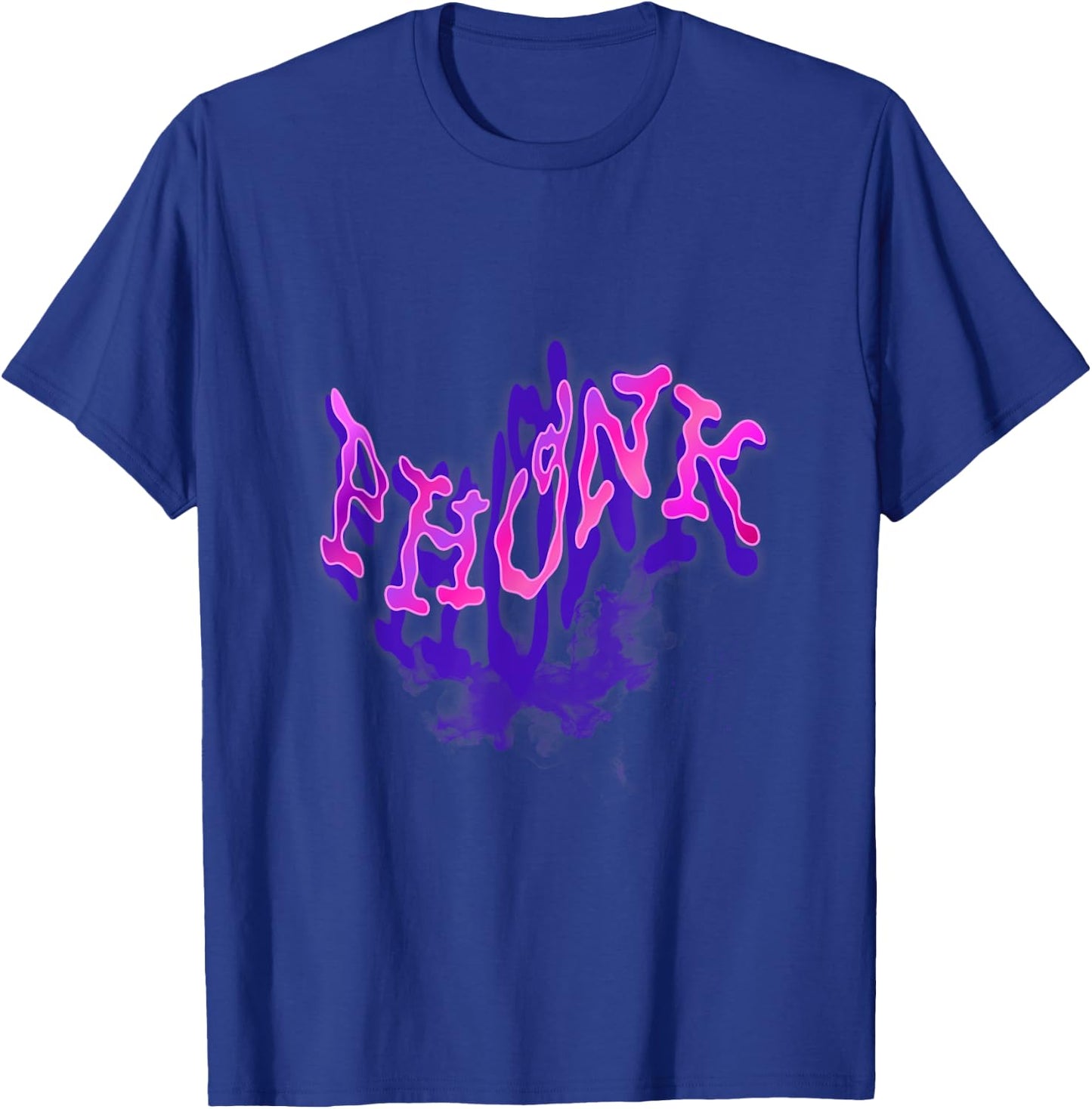 Vibrant Phonk Music Psychedelic Rave Aesthetic Culture Vibes T-Shirt - T-Shirt | Royal