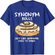 Synonym Rolls Book Lovers Gifts Punctuation Saves Lives T-Shirt - T-Shirt | Royal