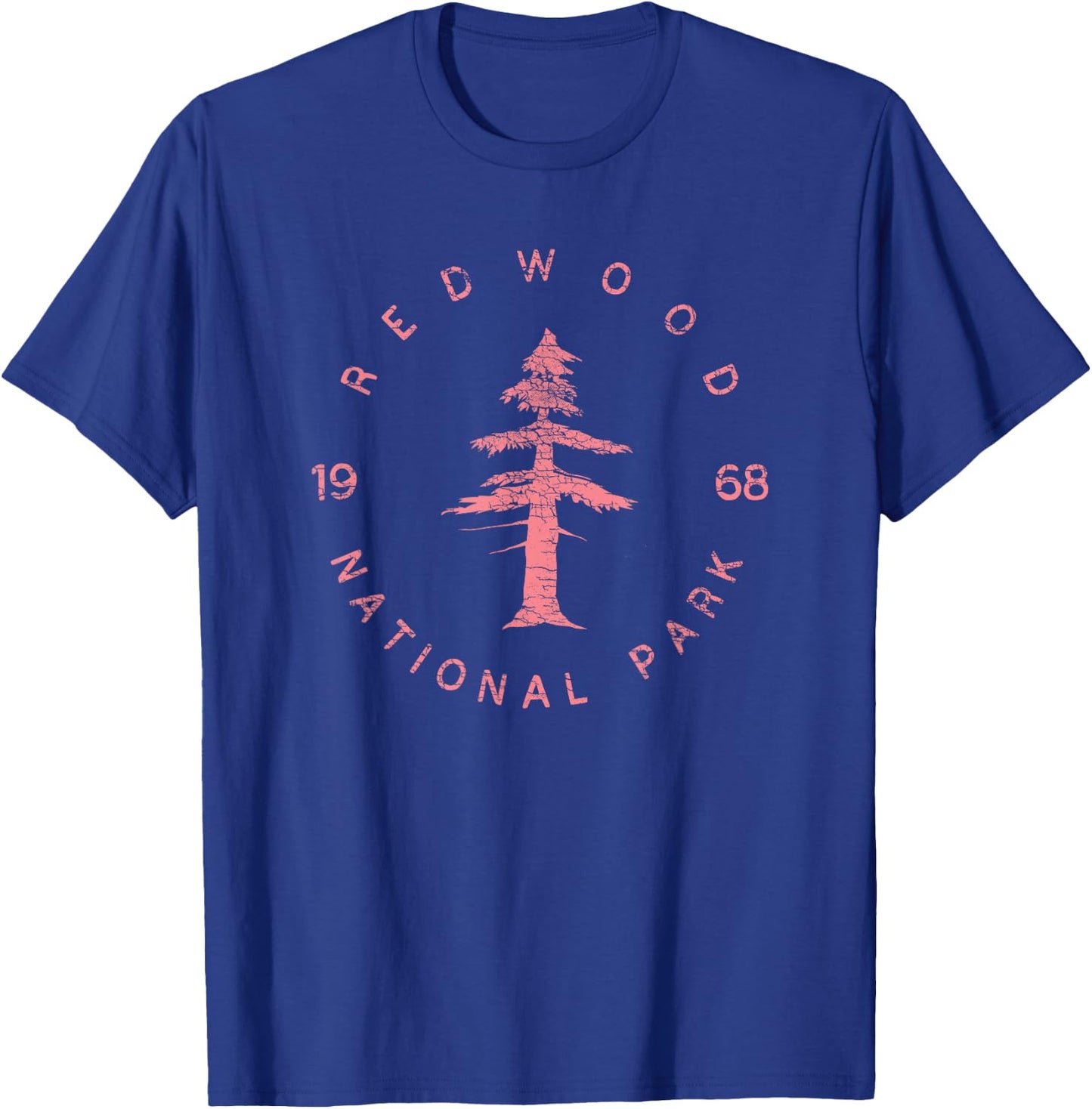 Redwood National Park Shirt Redwood Forest US Parks T-Shirt - T-Shirt | Royal